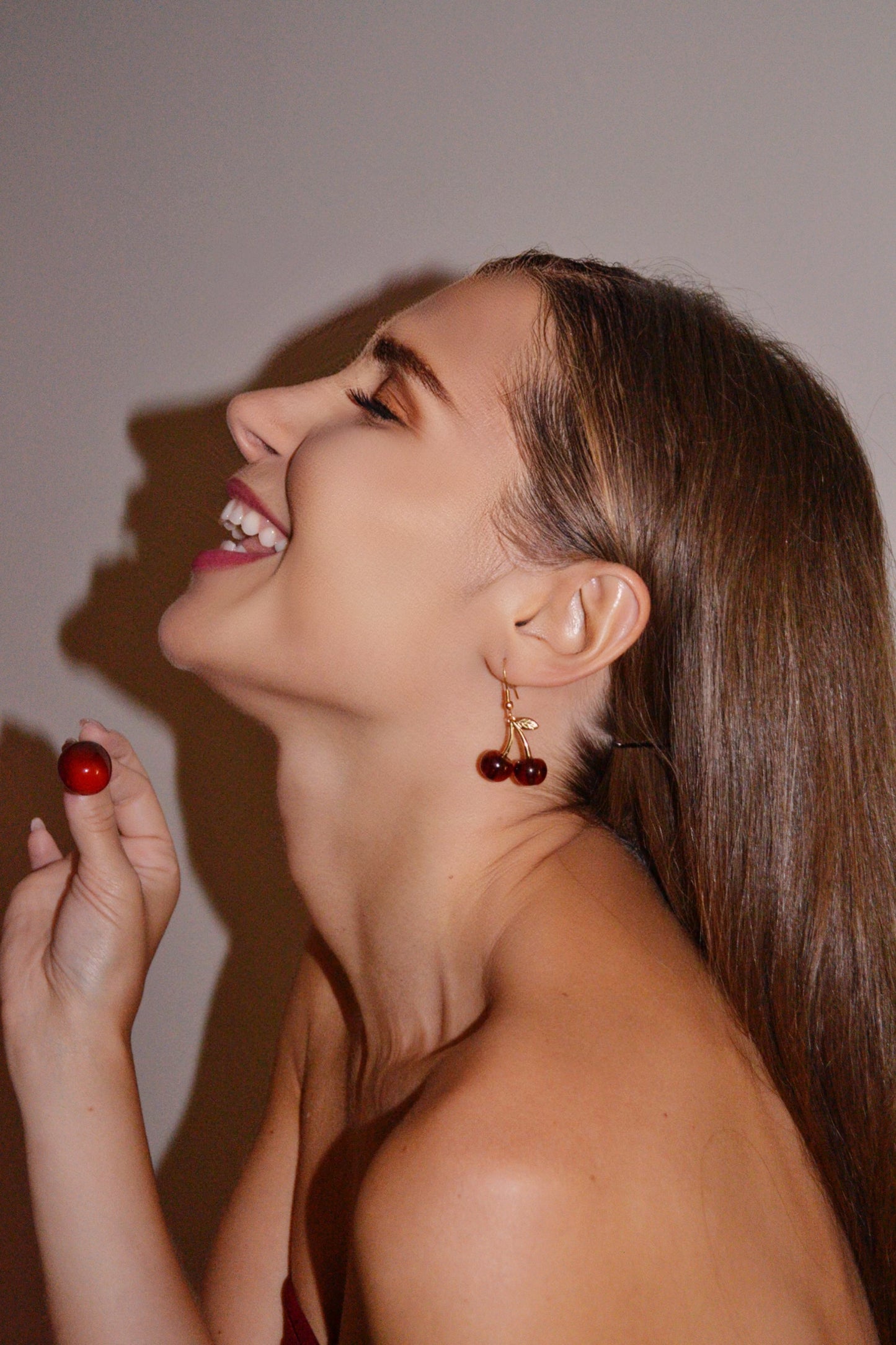 Cherry bombs earrings