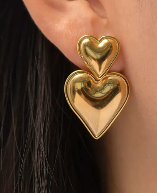 Two of Hearts Earrings