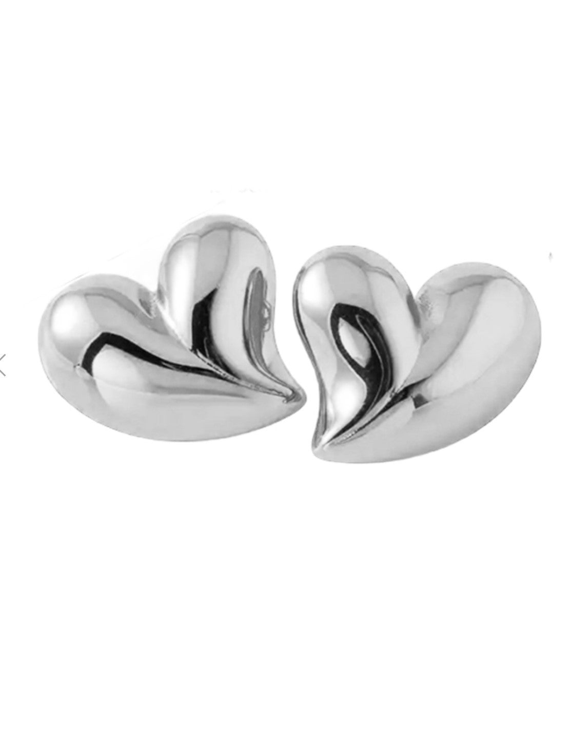 Barbie golden or silver large hearts